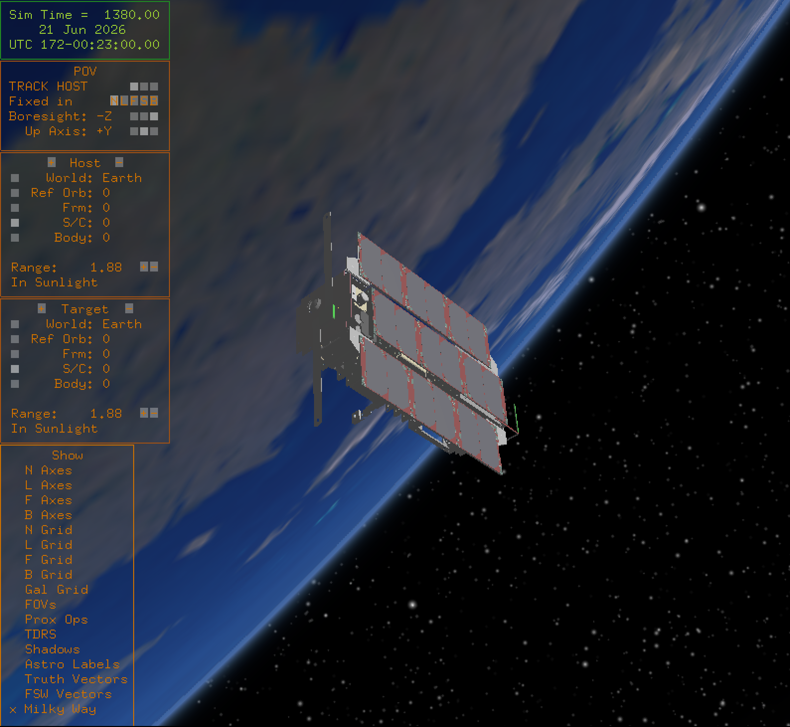 42 Simulator Screenshot